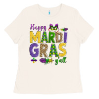 Bone happy mardi gras y'all Ladies Tee - AdoDesignShop