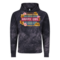 Cloud Black welcome to the fabulous happy girl avenue Vintage Hoodie - MaliasSmallBusiness