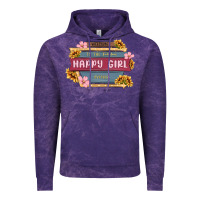Cloud Purple welcome to the fabulous happy girl avenue Vintage Hoodie - MaliasSmallBusiness