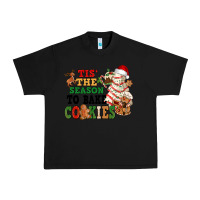 Black Tis' the season to bake cookies Urban Heavy Tee - NancyCooperArtShop