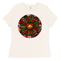 Bone Sunflower Christmas Ladies Tee - RanaPortraitStore