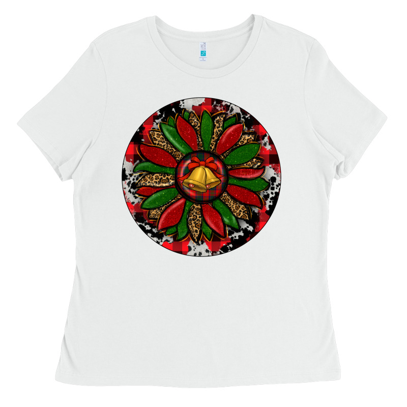 Sunflower Christmas Ladies Tee by RanaPortraitStore | Teevron