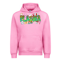 Fuchsia Pink plasma lab Urban Hoodie - CowhideDigitalArt