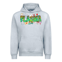 Heather Grey plasma lab Urban Hoodie - CowhideDigitalArt