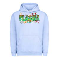 Pigment Grape Ice plasma lab Urban Hoodie - CowhideDigitalArt