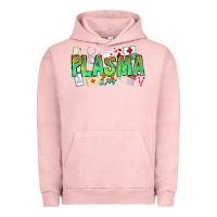 Pigment Salmon plasma lab Urban Hoodie - CowhideDigitalArt