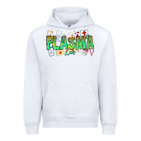 White plasma lab Urban Hoodie - CowhideDigitalArt