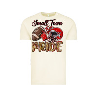 Vintage Arctic small town big pride red Vintage Tee - MaliasSmallBusiness