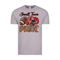 Vintage Zinc small town big pride red Vintage Tee - MaliasSmallBusiness