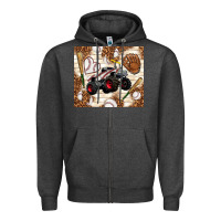 Charcoal Heather baseball crusher Zipper Hoodie - TumblerDesignByShophia