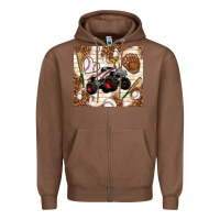 Chestnut baseball crusher Zipper Hoodie - TumblerDesignByShophia