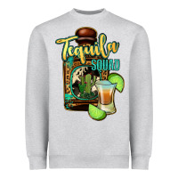 Heather Grey Tequila Squad Heavyweight Sweatshirt - Bettercallsaul