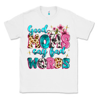 White good moms say bad words Classic Tee - MaliasSmallBusiness