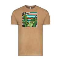 Vintage Camel cactus cowhide coaster Vintage Tee - JahusDesignShop