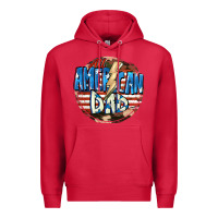 Cardinal All american dad 4th of july Premium Hoodie - CowGirlArtShop