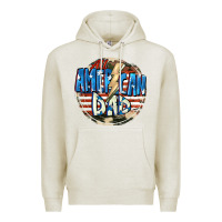 Oatmeal Heather All american dad 4th of july Premium Hoodie - CowGirlArtShop
