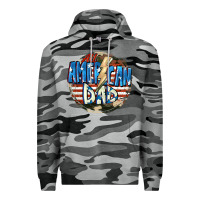 Slate Camo All american dad 4th of july Premium Hoodie - CowGirlArtShop