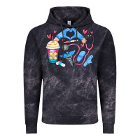 Cloud Black nurse life Vintage Hoodie - MaliasSmallBusiness