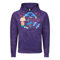 Cloud Purple nurse life Vintage Hoodie - MaliasSmallBusiness