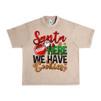 French Oak Santa here we have cookies Urban Heavy Tee - NancyCooperArtShop