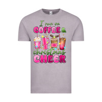 Vintage Zinc i run on coffee and christmas cheer Vintage Tee - MaliasSmallBusiness
