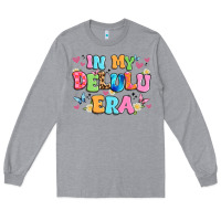 Heather Grey in my delulu era Long Sleeve Tee - Artiststas