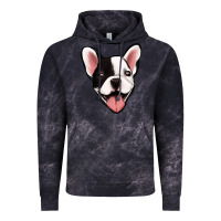 Cloud Black French Bulldog Vintage Hoodie - Jasminsmagicworld