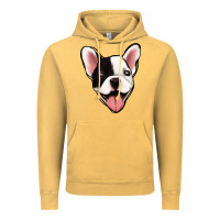 Vintage Mustard French Bulldog Vintage Hoodie - Jasminsmagicworld