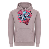 Vintage Zinc lets go girls pink Vintage Hoodie - NancyCooperArtShop