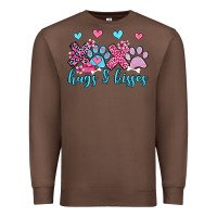Chestnut xoxo hugs and kisses paws olivia Premium Sweatshirt - OliviaCreatesArt