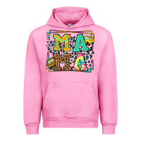 Fuchsia Pink School bus driver mama Mother's day Urban Hoodie - LillyAllenDesigns