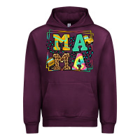 Mauve Wine School bus driver mama Mother's day Urban Hoodie - LillyAllenDesigns