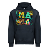 Navy School bus driver mama Mother's day Urban Hoodie - LillyAllenDesigns