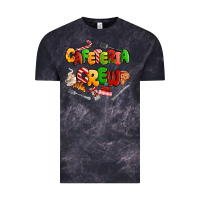Cloud Black Christmas cafeteria crew Vintage Tee - MaliasSmallBusiness