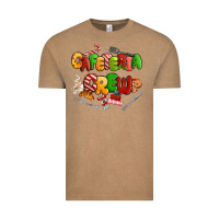 Vintage Coffee Christmas cafeteria crew Vintage Tee - MaliasSmallBusiness