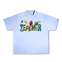 Grape Ice Easter Teacher Urban Heavy Tee - NancyCooperArtShop