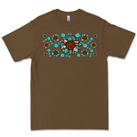 Cacao cowhide leopard sunflower gemstone Premium Tee - JahusDesignShop