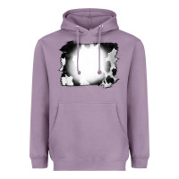 Lavender Cowhide Bleached Heavyweight Hoodie - CowCowDesign