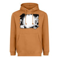 Meerkat Cowhide Bleached Heavyweight Hoodie - CowCowDesign