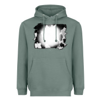 Sage Cowhide Bleached Heavyweight Hoodie - CowCowDesign