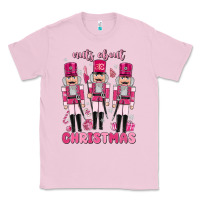 Bubblegum Pink nuts about  christmas Classic Tee - MaliasSmallBusiness