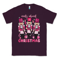 Plum nuts about  christmas Classic Tee - MaliasSmallBusiness