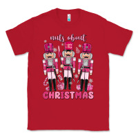 Red nuts about  christmas Classic Tee - MaliasSmallBusiness
