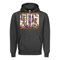Charcoal Heather happy memorial day Zipper Hoodie - TumblerDesignByShophia