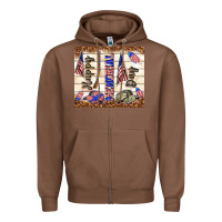 Chestnut happy memorial day Zipper Hoodie - TumblerDesignByShophia