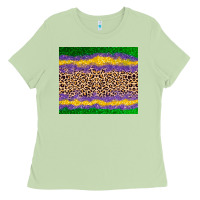 Matcha mardi gras leopard Ladies Tee - AdoDesignShop