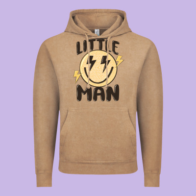 Little Man Vintage Hoodie Designed By Maliassmallbusiness