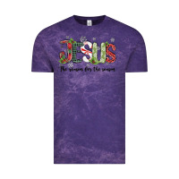 Cloud Purple jesus the reason for the season Vintage Tee - MaliasSmallBusiness