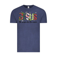 Vintage Denim jesus the reason for the season Vintage Tee - MaliasSmallBusiness