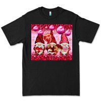 Black valentines gnomies with leopard Premium Tee - NancyCooperArtShop